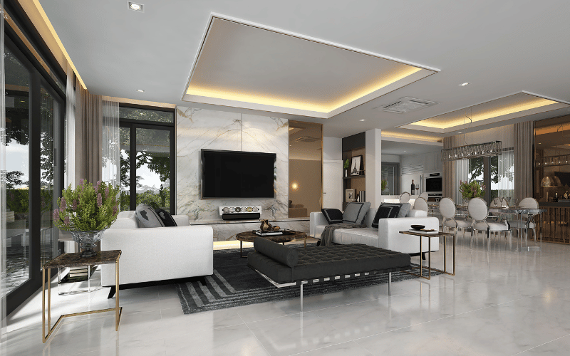 Phong cách Modern Luxury - Sang trọng, tinh tế